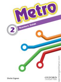 [Sách] Oxford Metro 2 Teacher's Guide – Sách giấy gáy xoắn