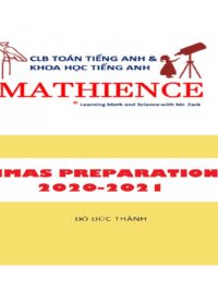 [Sách] IMAS Preparation 2020-2021 - sách giấy gáy xoắn