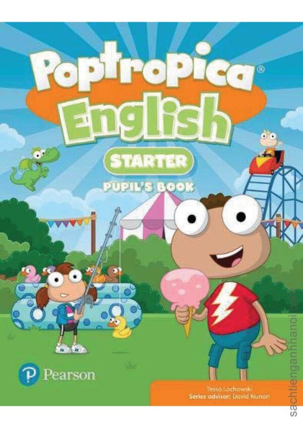 [Sách] Poptropica English Starter Pupil's Book (BRITISH ENGLISH) - Sách giấy gáy xoắn