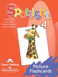 [THẺ FLASHCARD] Spotlight 4 Flashcards, 54 thẻ, ép plastics