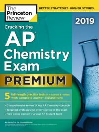 [Sách] The Princeton Review – Cracking the AP Chemistry Exam Premium 2019 Edition 5 Full-length Practice Tests – Sách giấy gáy xoắn