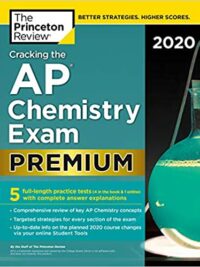 [Sách] The Princeton Review – Cracking the AP Chemistry Exam Premium 2020 Edition 5 Full-length Practice Tests – Sách giấy gáy xoắn