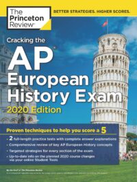 [Sách] The Princeton Review - Cracking the AP European History Exam 2020 Edition 2 Full-length Practice Tests – Sách giấy gáy xoắn