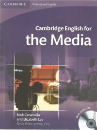 [Sách] Cambridge English for the Media – Sách giấy gáy xoắn