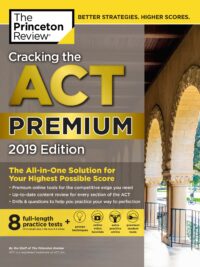 [Sách] Cracking the ACT Premium Edition with 8 Full-length Practice Tests 2019 Edition – Sách giấy gáy xoắn