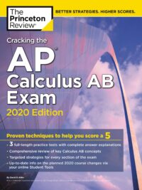 [Sách] Cracking the AP Calculus AB Exam, 2020 Edition by The Princeton Review – Sách giấy gáy xoắn