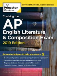 [Sách] Cracking the AP English Literature & Composition Exam, 2019 Edition by The Princeton Review – Sách giấy gáy xoắn