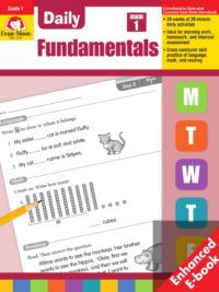 [Sách] Evan-Moor : Daily Fundamentals Grade 1 - Sách giấy gáy xoắn