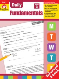 [Sách] Evan-Moor : Daily Fundamentals Grade 3 - Sách giấy gáy xoắn