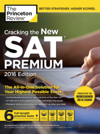 [Sách] College Test Preparation: Cracking the New SAT Premium Edition 2016 by The Princeton Review – Sách giấy gáy xoắn