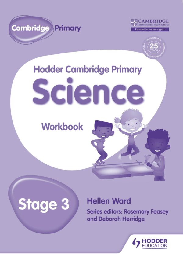 [Sách] Hodder Cambridge Primary Science 3 Workbook (1st Edition) – Sách giấy gáy xoắn