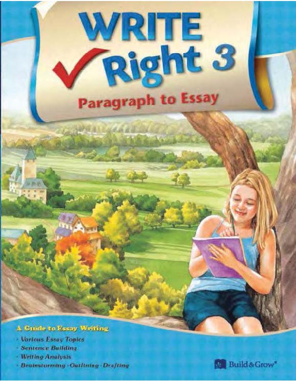 write right paragraph to essay 3 pdf