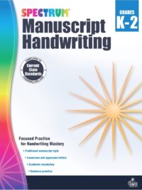 [DOWNLOAD PDF] Spectrum Grade K - Grade 1 - Grade 2 - MANUSCRIPT HANDWRITING  [1]