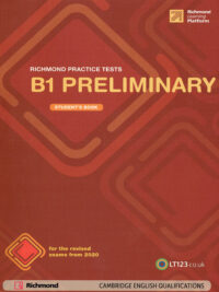 [Sách] Richmond Practice Tests B1 Preliminary (for REVISED EXAM from 2020) without answers - sách giấy gáy xoắn