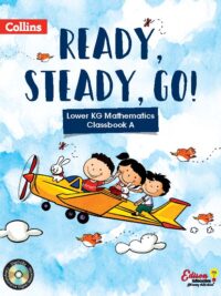 [Sách] Edison Education - Ready, Steady and Go! Lower KG Mathematics Classbook A – Sách giấy gáy xoắn