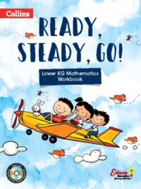 [Sách] Edison Education - Ready, Steady and Go! Lower KG Mathematics Workbook – Sách giấy gáy xoắn