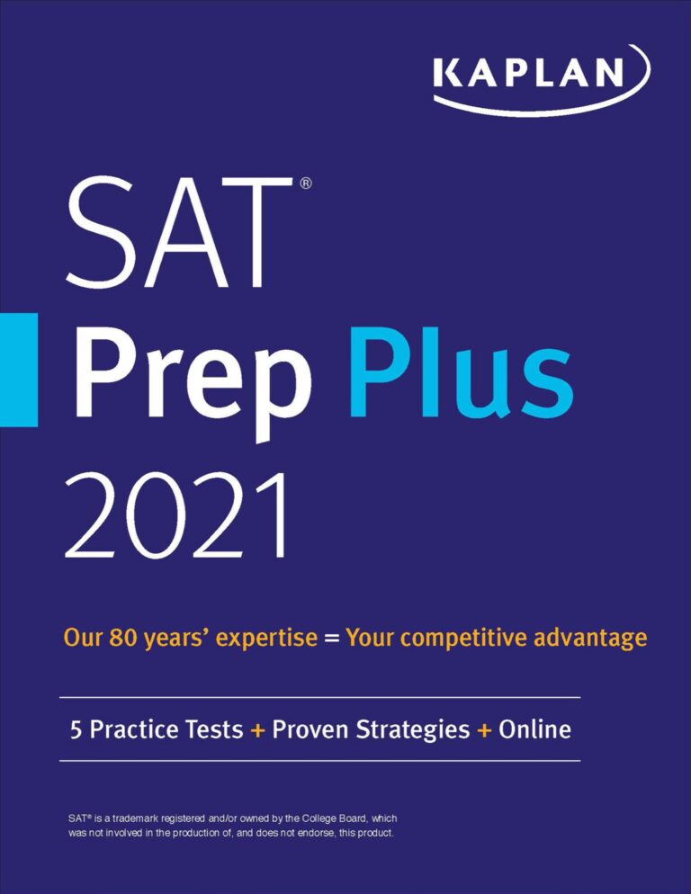 [DOWNLOAD PDF] Kaplan SAT Prep Plus 2021 [1] Sách tiếng Anh Hà Nội