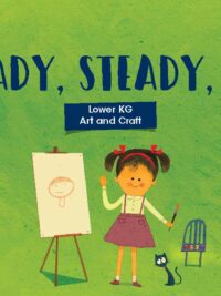 [Sách] Edison Education - Ready, Steady and Go! Lower KG Art & Craft – Sách giấy gáy xoắn