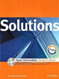 [Sách] Oxford Solutions Upper-Intermediate Student's Book ( 1st Edition) – Sách giấy gáy xoắn