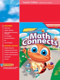 [Sách] Tennessee Math Connects Grade 1 Teacher Edition (1038 trang) - Sách giấy gáy xoắn