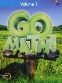 [Sách] Go Math! Common Core Grade 3 Student Edition 2015 VOLUME 1 : Chapter 1-6 (400 trang) – Sách giấy gáy xoắn