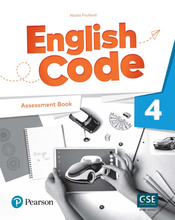 [Sách] English Code (American Edition) level  4 Assessment Book – Sách giấy gáy xoắn