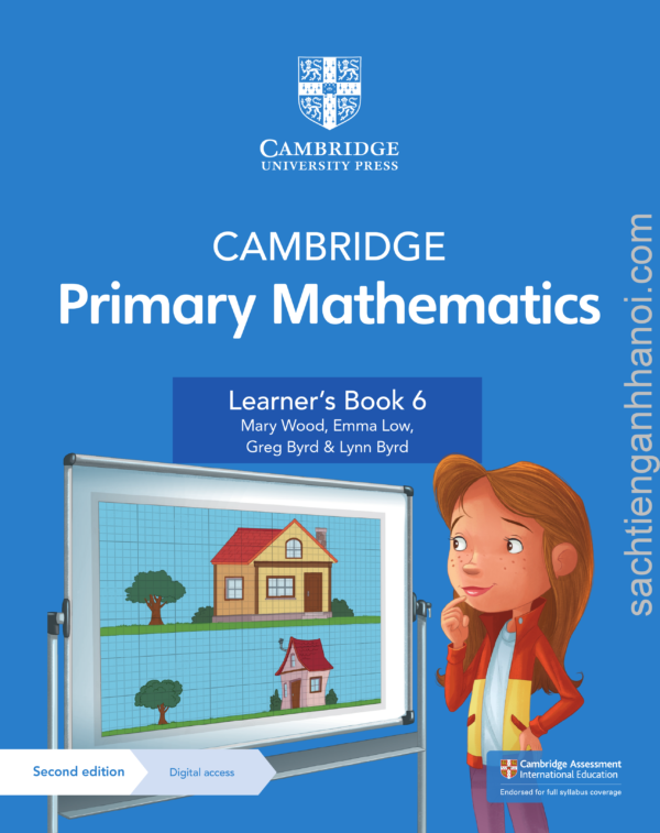 [Sách] Cambridge Stage 6 Primary Mathematics Learner's Book Second Edition  - Sách giấy gáy xoắn