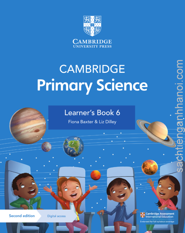 [Sách] Cambridge Stage 6 Primary Science Learner's Book Second Edition  - Sách giấy gáy xoắn