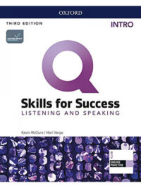 [Sách] Q:Skills for Success INTRO Listening and Speaking Student's Book (Third Edition) – Sách giấy gáy xoắn