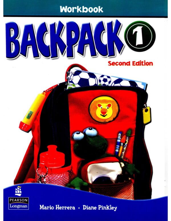 [Sách] Pearson Backpack 1 Workbook (Second Edition) - Sách giấy gáy xoắn