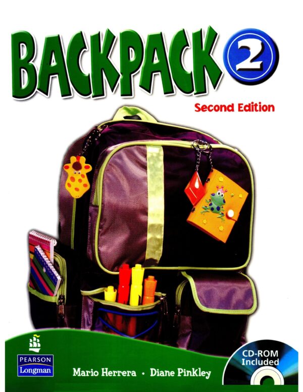 [Sách] Pearson Backpack 2 Student's Book (Second Edition) - Sách giấy gáy xoắn