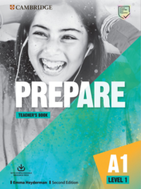 [Sách] Cambridge PREPARE Level 1 (2nd edition) TEACHER’S BOOK – Sách giấy gáy xoắn