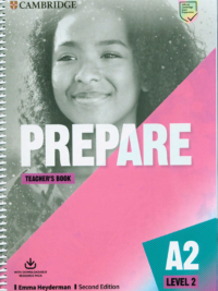 [Sách] Cambridge PREPARE Level 2 (2nd edition) TEACHER’S BOOK – Sách giấy gáy xoắn