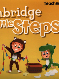 [Sách] Cambridge Little Steps Level 1 Teacher's Edition (2019) - Sách giấy gáy xoắn