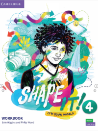 [Sách] Cambridge Shape It! Level 4 Workbook (2020) - Sách giấy gáy xoắn