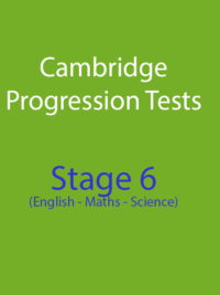 [TEST] [Sách] Cambridge Primary Progression Tests STAGE 6 (English - Mathematics - Science) - Sách giấy gáy xoắn