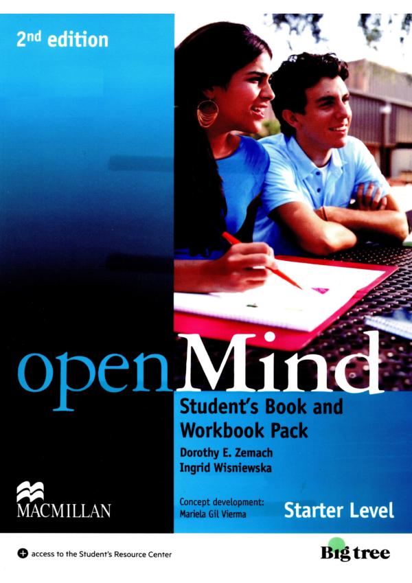 [Sách] openMind 2nd edition Starter Student's Book and Workbook - Sách giấy gáy xoắn