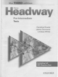 [Sách] Oxford New Headway Pre-Intermediate Third Edition Tests Booklet - Sách giấy gáy xoắn