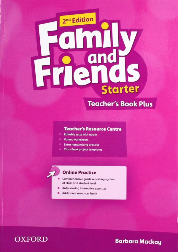 [Sách] Family and Friends Starter (2nd Edition Bristish) : TEACHER'S BOOK PLUS - Sách giấy gáy xoắn