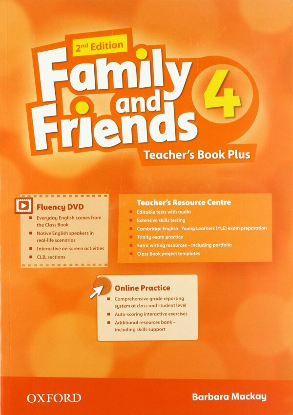 [Sách] Family and Friends 4 (2nd Edition Bristish) : TEACHER'S BOOK PLUS - Sách giấy gáy xoắn