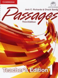 [Sách] Cambridge Passages 1 Teacher's Edition 3rd Edition - Sách giấy gáy xoắn