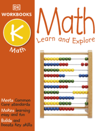 [Sách] DK Workbooks Math Kindergarten Grade Learn and Explore - Sách giấy gáy xoắn