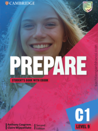 [Sách] Cambridge PREPARE Level 9 (2nd edition 2022) Student's book – Sách giấy gáy xoắn