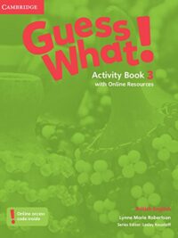 [Sách] Cambridge Guess What! 3 Activity Book (1st Edition - British English) - Sách giấy gáy xoắn