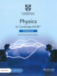 [DOWNLOAD PDF] Cambridge IGCSE Physics (Third Edition 2021) Workbook  by David Sang and Darrell Hamilton