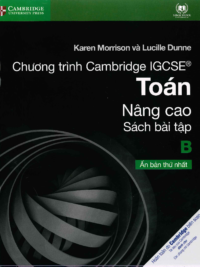 [DOWNLOAD PDF][Lớp 9-10] Chương trình Cambridge IGCSE Toán Nâng cao B - Sách bài tập CÓ KÈM ĐÁP ÁN [1]