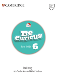 [Sách] Cambridge Be Curious level 6 Home Booklet with answer key - Sách giấy gáy xoắn