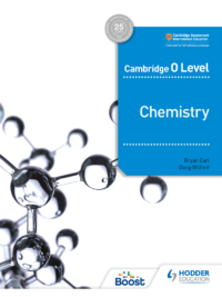 [DOWNLOAD PDF] Hodder Cambridge O Level Chemistry Bryan (Bryan Earl, Doug Wilford) 2021