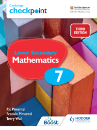 [Sách] Hodder Cambridge Checkpoint Lower Secondary Mathematics Stage 7 Student's Book (Third Edition 2021) - Sách giấy gáy xoắn