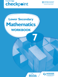 [Sách] Hodder Cambridge Checkpoint Lower Secondary Mathematics Stage 7 Workbook (2021) - Sách giấy gáy xoắn